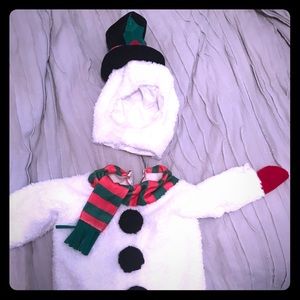 Baby snowman costume